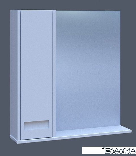 АВН Шкаф с зеркалом Турин 70