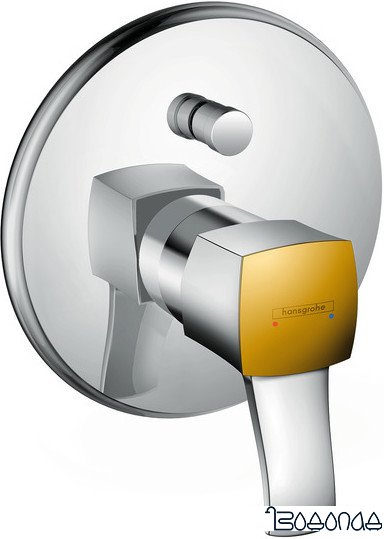 Смеситель Hansgrohe Metropol Classic 31345090 (хром/золото)