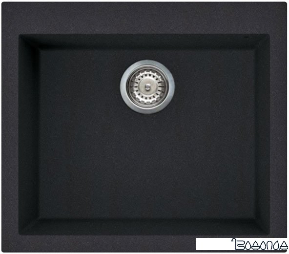 Кухонная мойка Elleci Quadra 105 Full Black 40