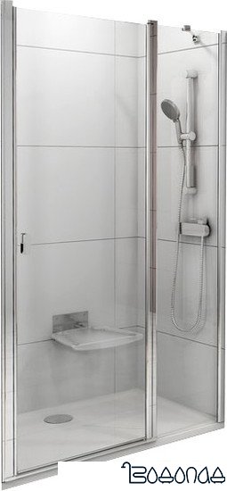 Душевая дверь Ravak Chrome CSD2 120 (сатин/прозрачное)