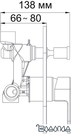 Смеситель Wasserkraft Donau 5361 фото 4