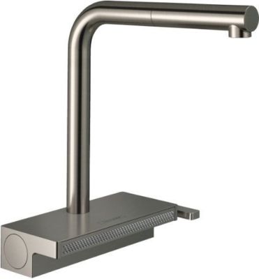 Смеситель Hansgrohe Aquno Select M81 73836800 (стальной)