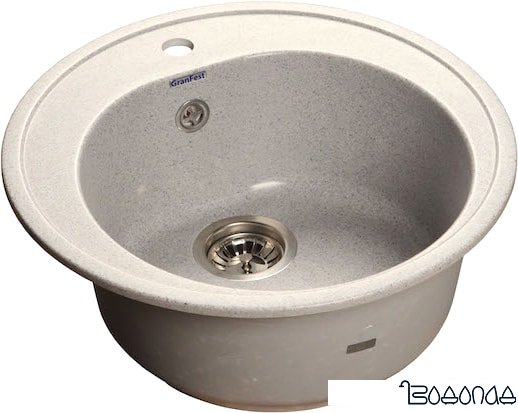 Кухонная мойка GranFest GF-R510 (серый)