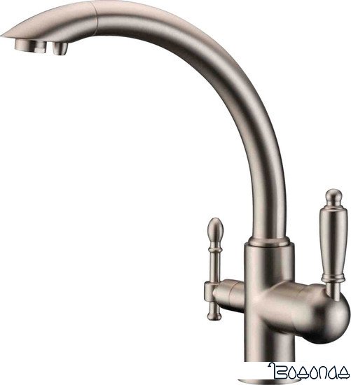 Смеситель ZorG ZR 314 YF-33 Nickel