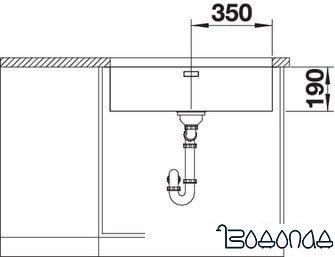 Кухонная мойка Blanco Andano 700-U фото 4 Кухонная мойка Blanco Andano 700-U фото 4