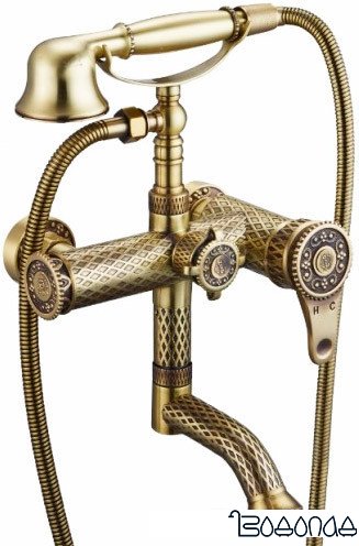 Смеситель ZorG A 400W-BR (античная бронза)