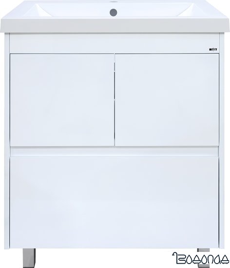 Мебель для ванных комнат Misty тумба под умывальник Алиса-75 фото 1