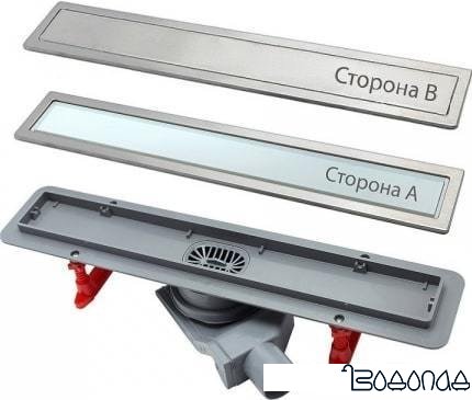 Трап/канал Pestan Confluo Premium White Glass Line 550 фото 2