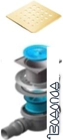 Трап/канал Pestan Confluo Standard Drops 2 Gold фото 1