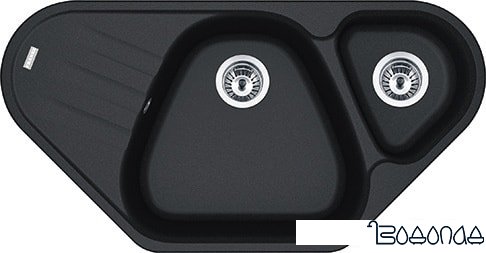 Кухонная мойка Franke Antea AZG 661-E (оникс)