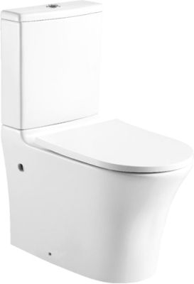 Унитаз Bravat Pura CX21214UW-P-RUS+CY21214W-RUS