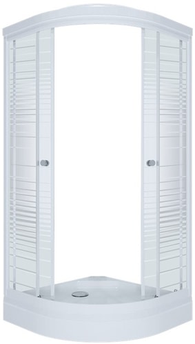 Душевой уголок Triton Стандарт А 100x100 (полосы)