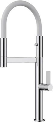 Смеситель Omoikiri Osaka C-WH (хром/белый)