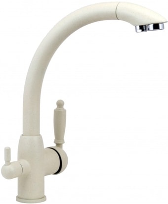 Смеситель ZorG Serenad (слоновая кость)