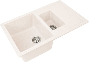 Кухонная мойка Gran-Stone GS-21K (331 белый) Кухонная мойка Gran-Stone GS-21K (331 белый)