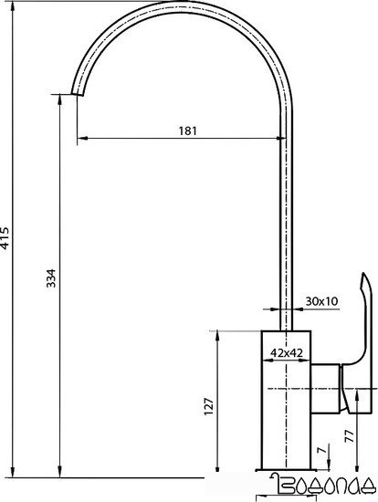Смеситель Ahti Kerava KA101011
