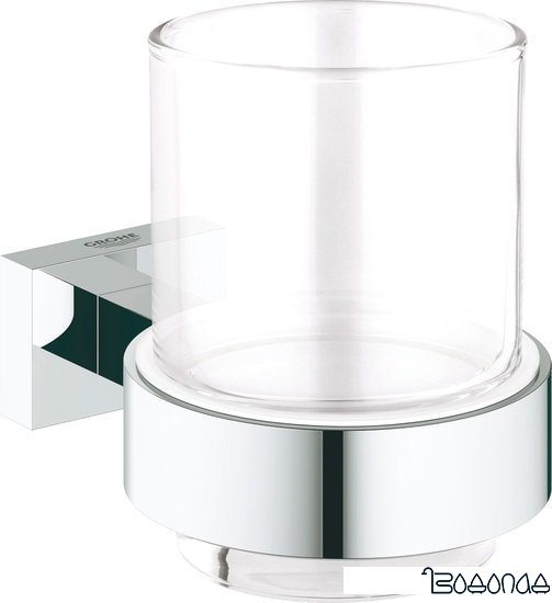 Стакан для зубной щетки и пасты Grohe Essentials Cube 40755001