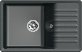 Кухонная мойка GranFest QUARZ GF-ZW72 (черный) Кухонная мойка GranFest QUARZ GF-ZW72 (черный)
