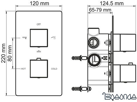 Смеситель Wasserkraft AIme 1544