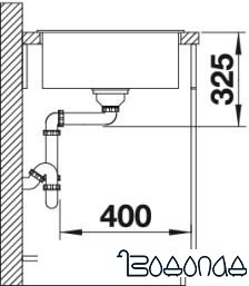 Кухонная мойка Blanco ZIA XL 6 S Compact 526019 (черный) фото 3