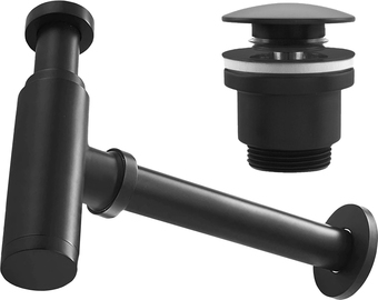 Сифон Calani Klik Klak CAL-A0007 (черный матовый)