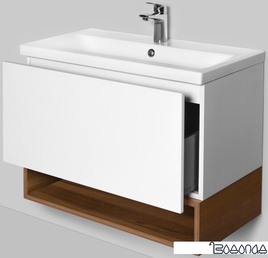 AM.PM Тумба под умывальник Gem 60 M90FHX06021WG (белый) фото 3