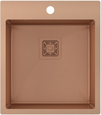 Кухонная мойка Aquasanita Aira AIR100X-C (медный)
