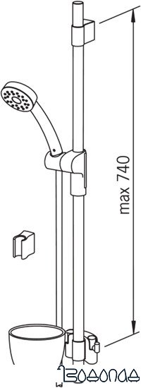 Душевой гарнитур Oras Natura 500 фото 3