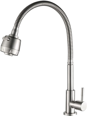 Смеситель Haiba HB4181 (нержавеющая сталь)