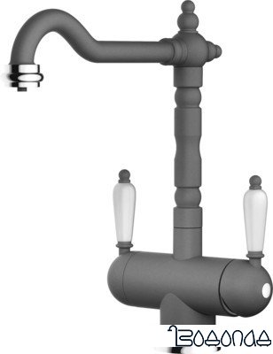 Смеситель Omoikiri Amagasaki-PL (платиновый)