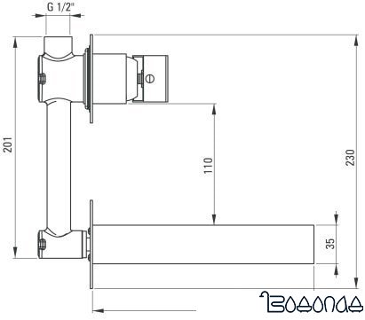 Смеситель Deante Anemon Bis BBZ N54L фото 3