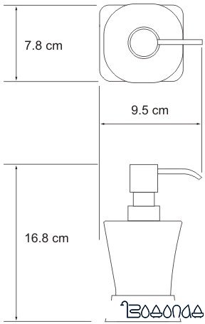 Дозатор для жидкого мыла Wasserkraft K-5499 фото 3