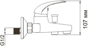 Смеситель Wasserkraft Isen 2601