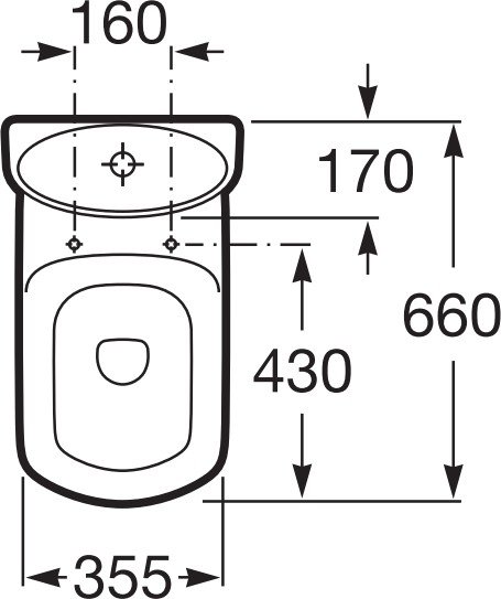 Унитаз Roca Dama Senso [342517000] фото 3