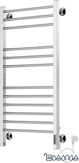 Полотенцесушитель TERMINUS Сицилия П12 электро с диммером (500x1000)