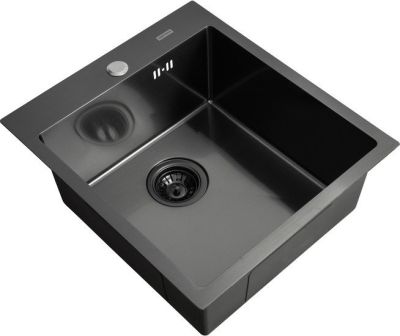 Кухонная мойка ARFEKA AF 450*505 Black PVD Nano Кухонная мойка ARFEKA AF 450*505 Black PVD Nano