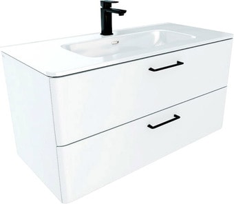 Мебель для ванных комнат IDDIS Тумба под умывальник Brick 100 BRI80W0i95