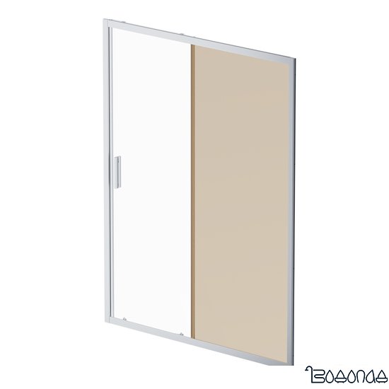 Душевая дверь AM.PM Gem Solo W90G-150-1-195MBr