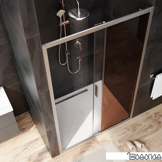 Душевая дверь AM.PM Gem Solo W90G-120-1-195MBr