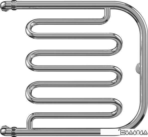 Полотенцесушитель TERMINUS Фокстрот-Лиана AISI (500x500)