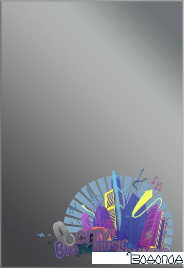 Dubiel Vitrum City 50x70 зеркало [5905241002125]