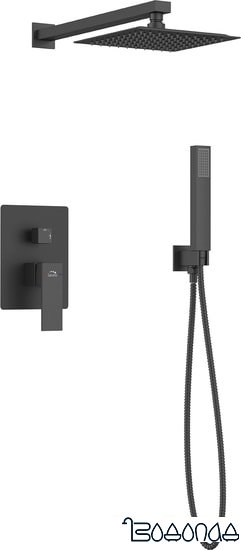 Душевая система Laveo Kvadrato BLQ 702P