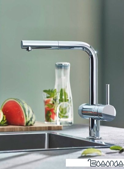 Смеситель Grohe Blue Pure Minta 119707 (суперсталь)