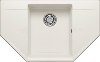 Кухонная мойка Polygran Riff-800 (белый хлопок 36) Кухонная мойка Polygran Riff-800 (белый хлопок 36)