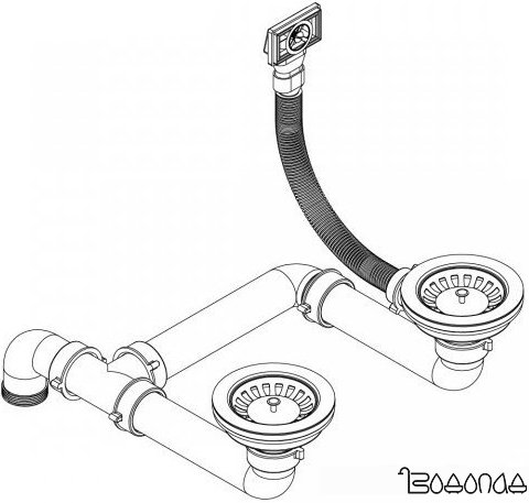 Донный клапан Aquasanita AQF 005