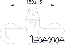 Смеситель Oras Polara 1440Y фото 2