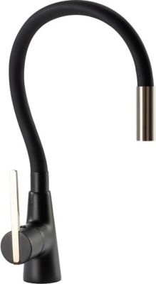 Смеситель Rea Icon REA-B5682 (черный/золотой)