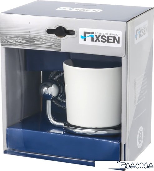 Стакан для зубной щетки и пасты Fixsen Style FX-41106 фото 2