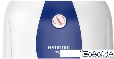 Накопительный электрический водонагреватель над мойкой Hyundai H-SWE4-15V-UI101