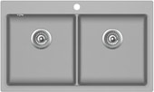 Кухонная мойка Aquasanita Magna SQM200AW (argent 220)